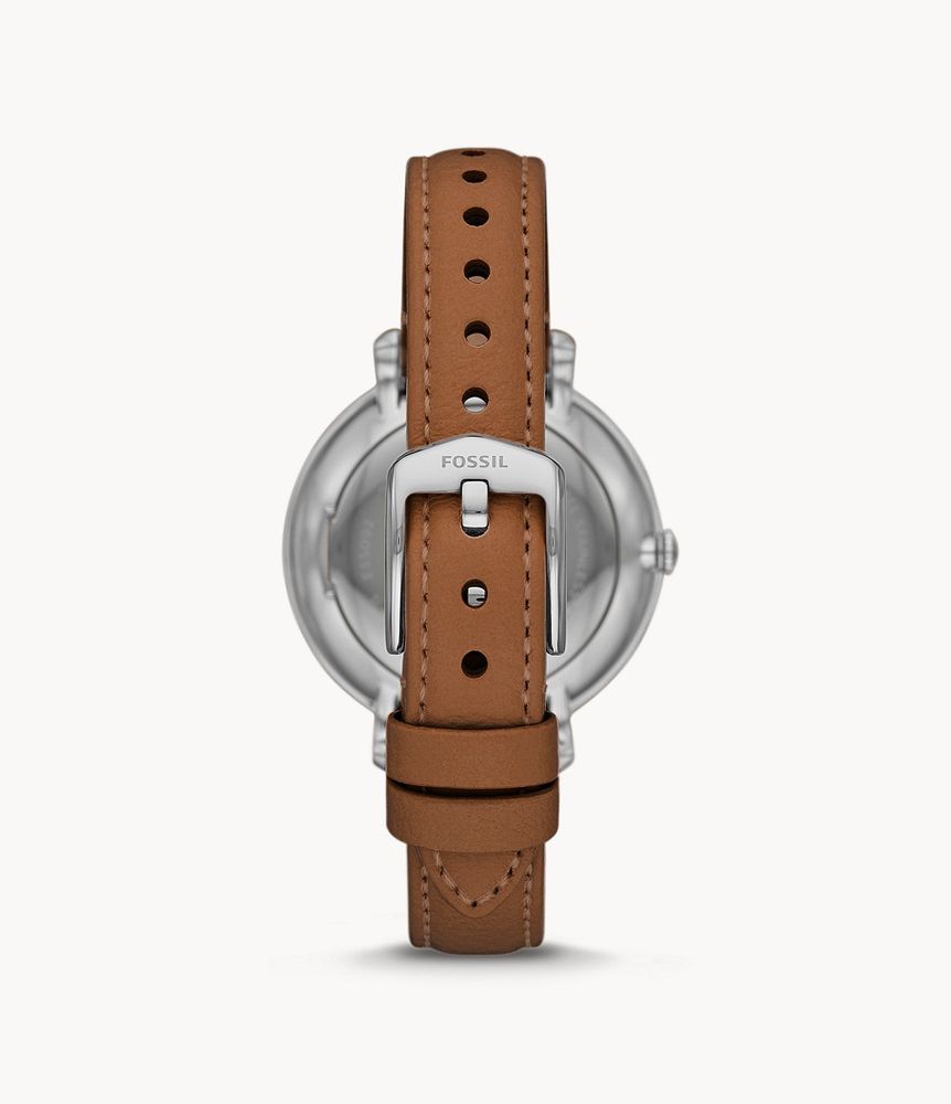 Jacqueline Solar-Powered Eco Leather Watch