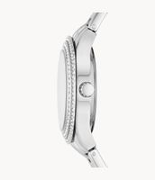 Stella Three-Hand Date Stainless Steel Watch - ES5137 - Fossil