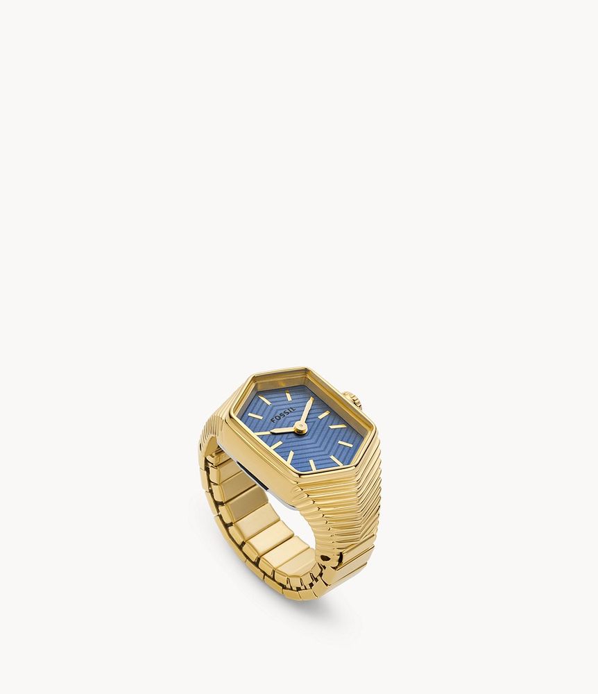 Buy Fossil Ring Gold Watch ES5175 Online