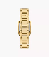 Harwell Three-Hand Gold-Tone Stainless Steel Watch