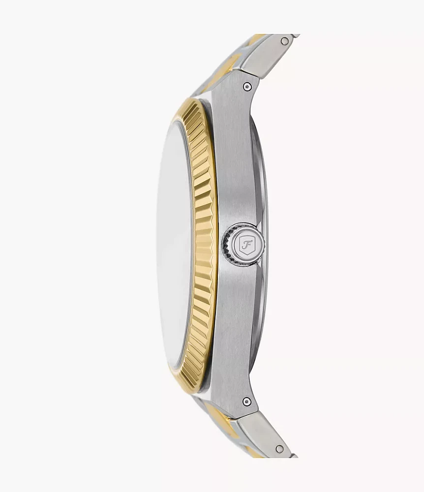 Scarlette Three-Hand Two-Tone Stainless Steel Watch