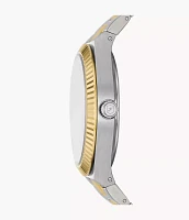 Scarlette Three-Hand Two-Tone Stainless Steel Watch