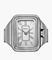 Raquel Watch Ring Two-Hand Stainless Steel
