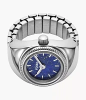 Watch Ring Two-Hand Stainless Steel