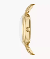 Sloan Three-Hand Gold-Tone Stainless Steel Watch