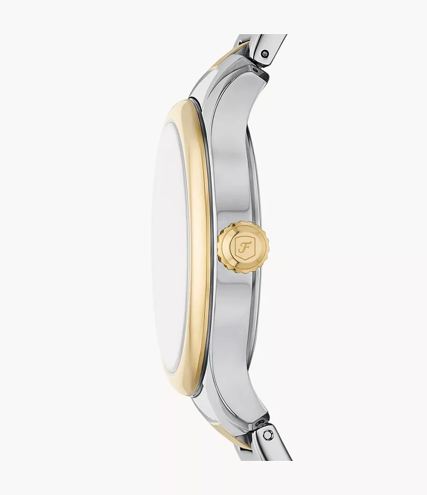 Gilmore Three-Hand Date Two-Tone Stainless Steel Watch