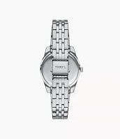 Scarlette Three-Hand Date Stainless Steel Watch
