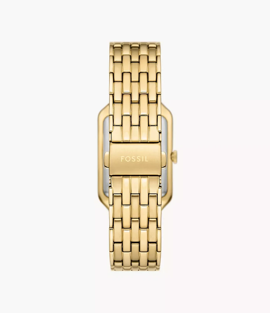 Raquel Three-Hand Date Stainless Steel Watch