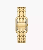 Raquel Three-Hand Date Stainless Steel Watch