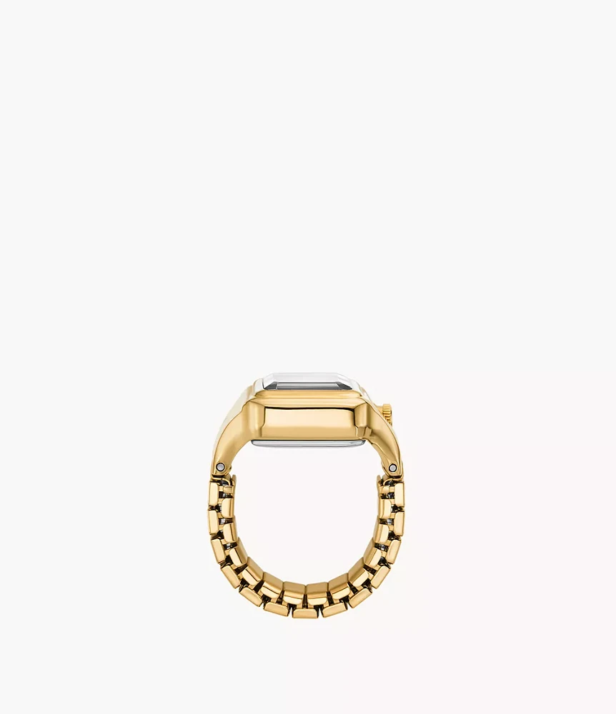 Raquel Watch Ring Two-Hand Stainless Steel