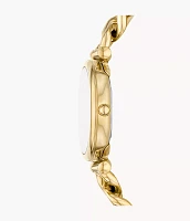 Carlie Three-Hand Stainless Steel Watch