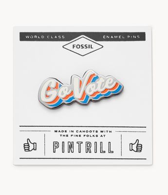 Pintrill® x Fossil Go Vote Pin