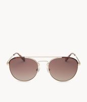 Crayton Round Sunglasses - FOS2105SG3YG - Fossil