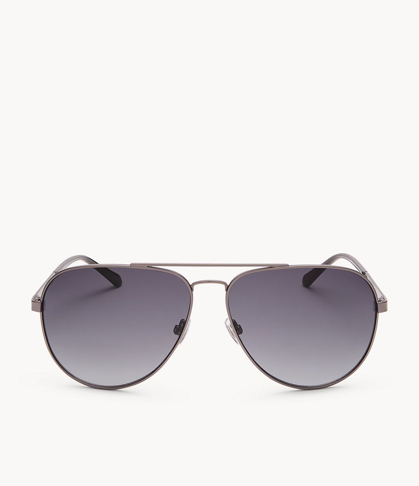 Benedict Aviator Sunglasses - FOS3136G0R80 - Fossil