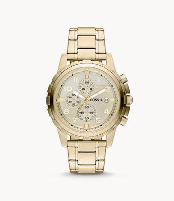 Dean Chronograph Gold-Tone Stainless Steel Watch