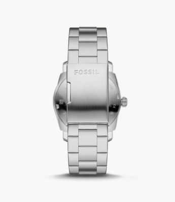 Machine Three-Hand Date Stainless Steel Watch - FS5899 - Fossil