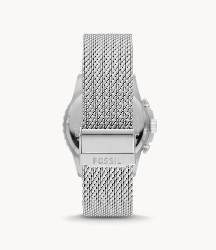 FB-01 Chronograph Stainless Steel Mesh Watch