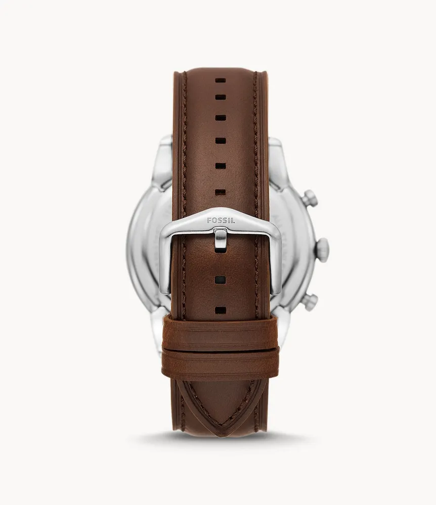 Townsman Chronograph Brown LiteHide™ Leather Watch and Bracelet Set