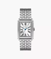 Carraway Three-Hand Stainless Steel Watch