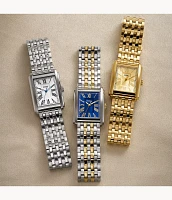 Carraway Three-Hand Two-Tone Stainless Steel Watch