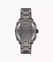 Machine Chronograph Smoke Stainless Steel Watch