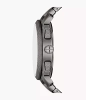 Machine Chronograph Smoke Stainless Steel Watch