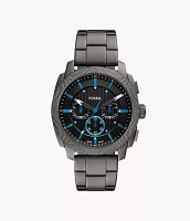 Machine Chronograph Smoke Stainless Steel Watch