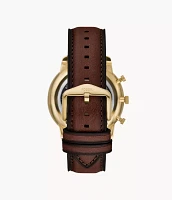 Neutra Chronograph Brown Leather Watch