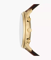 Neutra Chronograph Brown Leather Watch