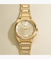 Everett Chronograph Gold-Tone Stainless Steel Watch