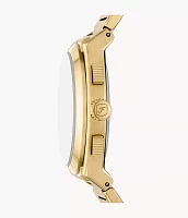Everett Chronograph Gold-Tone Stainless Steel Watch