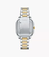 Crosby Three-Hand Date Two-Tone Stainless Steel Watch