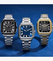 Crosby Three-Hand Date Two-Tone Stainless Steel Watch