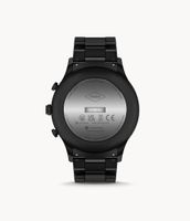 Hybrid Smartwatch Retro Pilot Dual-Time Black Stainless Steel - FTW1316 - Fossil