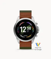 Gen 6 Smartwatch Venture Edition Olive Fabric and Leather