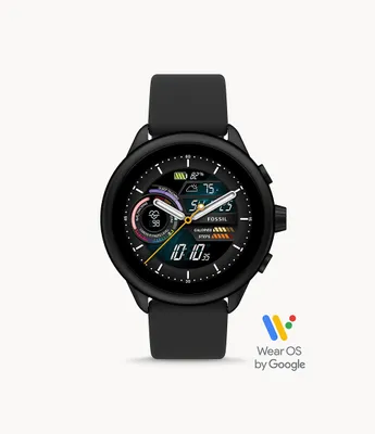 Gen 6 Wellness Edition Smartwatch Black Silicone