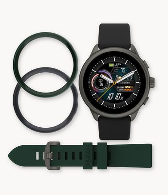 Gen 6 Wellness Edition Smartwatch Silicone and Interchangeable Strap and Bumper Set