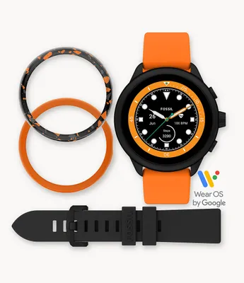 Gen 6 Wellness Edition Smartwatch Silicone and Interchangeable Strap Bumper Set
