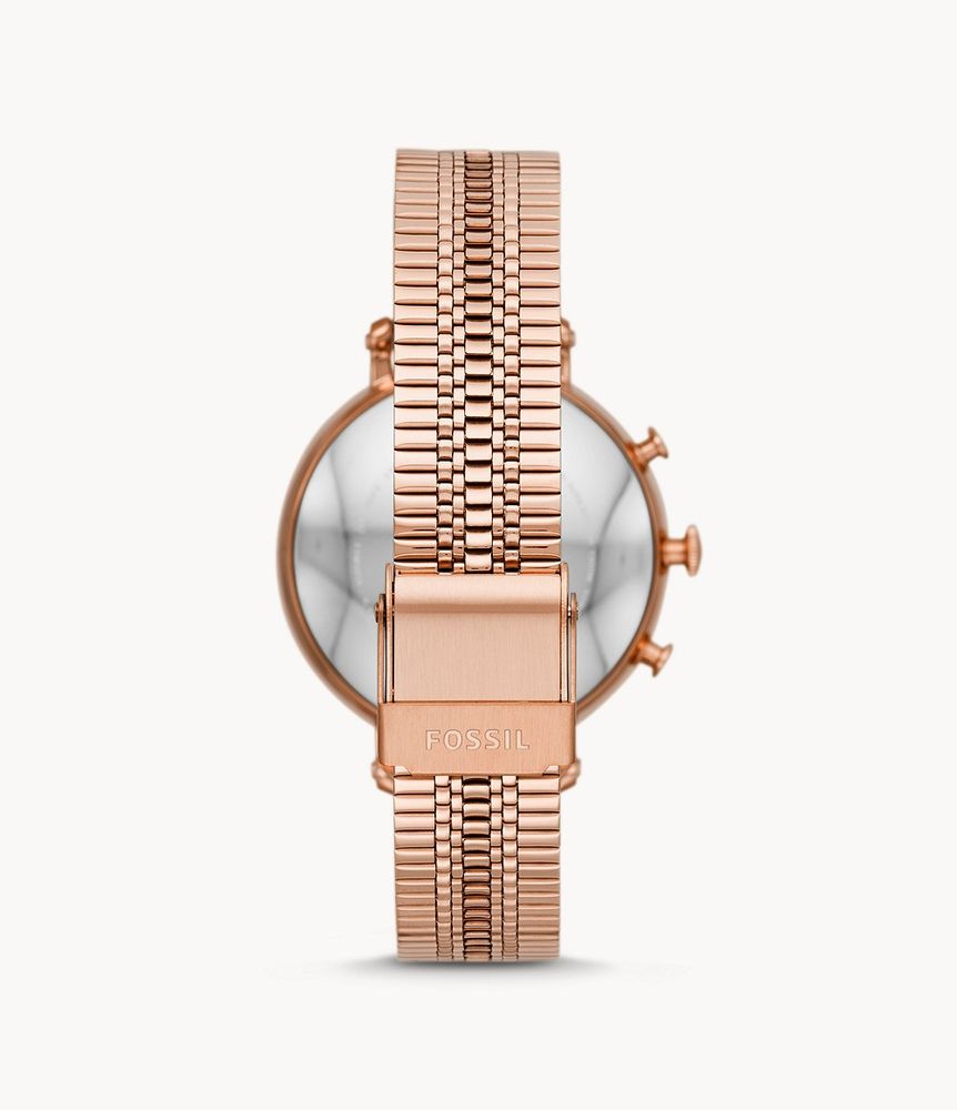 Hybrid Smartwatch Cameron Rose Gold-Tone Stainless Steel - FTW5054 - Fossil