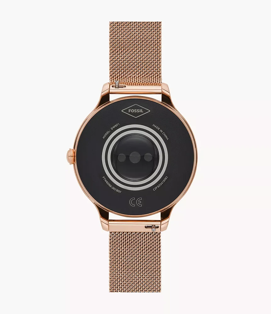 Gen 5E Smartwatch Rose Gold-Tone Stainless Steel Mesh