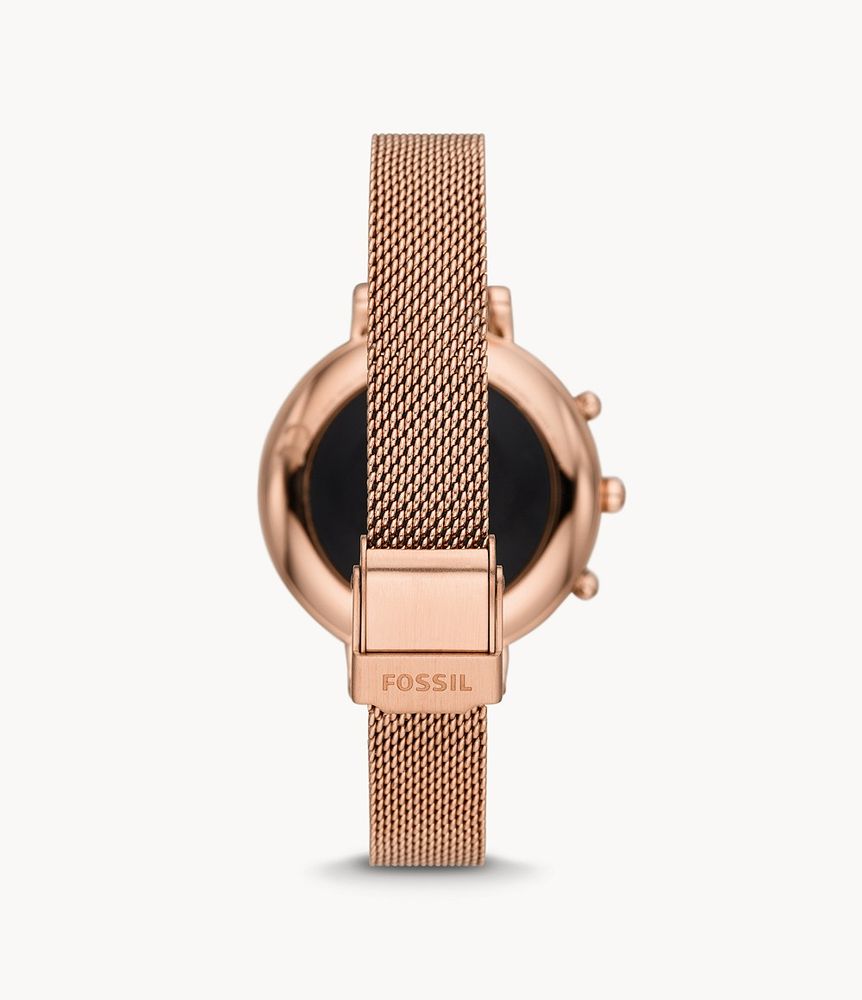 Hybrid Smartwatch HR Monroe Rose Gold-Tone Stainless Steel - FTW7039 - Fossil
