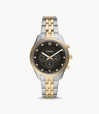 Hybrid Smartwatch HR Scarlette Two-Tone Stainless Steel - FTW7042 - Fossil