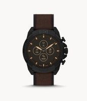 Hybrid Smartwatch HR 44mm Bronson Dark Brown Leather - FTW7057 - Fossil