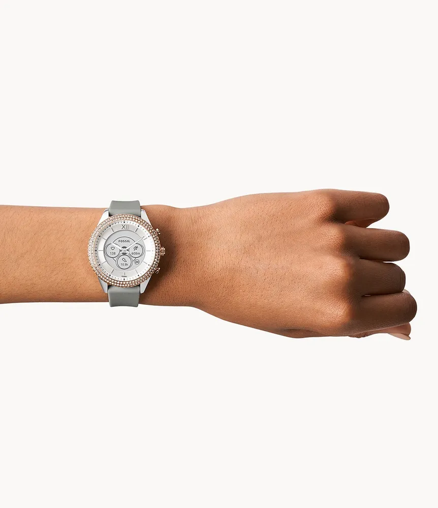 Stella Gen 6 Hybrid Smartwatch Gray Silicone
