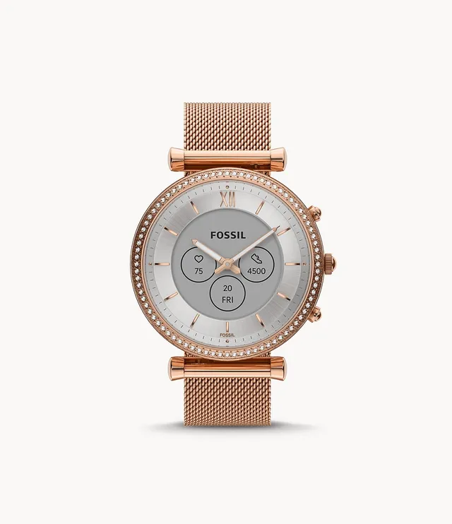 TOUS T-Shine Connect Smartwatch with gold-colored IP steel wristband with  white cubic zirconias | Plaza Las Americas