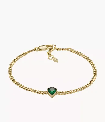 Julissa Prado x Gold-Tone Brass Chain Bracelet
