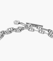 Heritage D-Link Stainless Steel Chain Bracelet