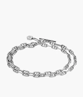 Heritage D-Link Stainless Steel Chain Bracelet