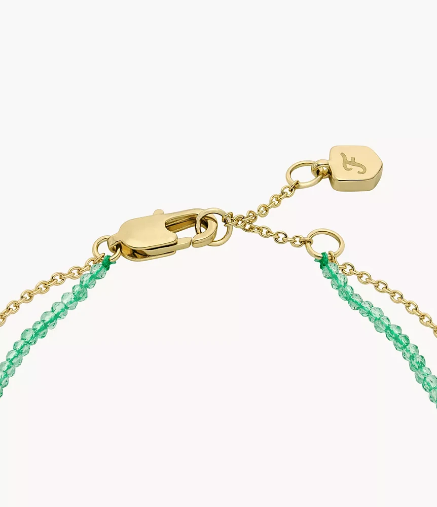 Sutton Evil Eye Brass Multi-Strand Bracelet