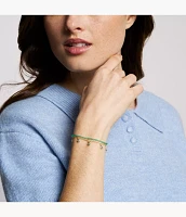 Sutton Evil Eye Brass Multi-Strand Bracelet